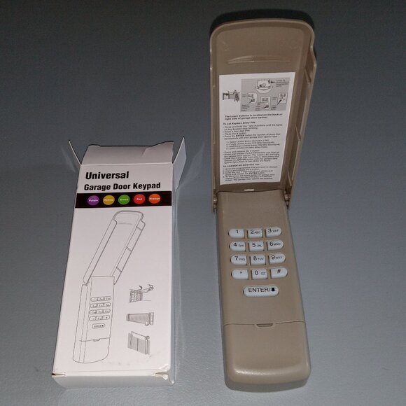 🎯 NIB Universal Garage Door Wireless Keypad - Picture 2 of 16